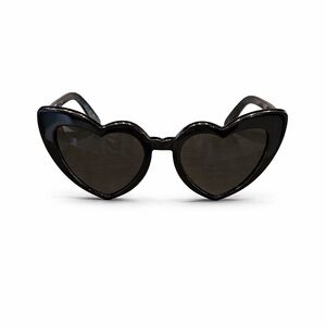 Saint Laurent Black Heart Sunglasses